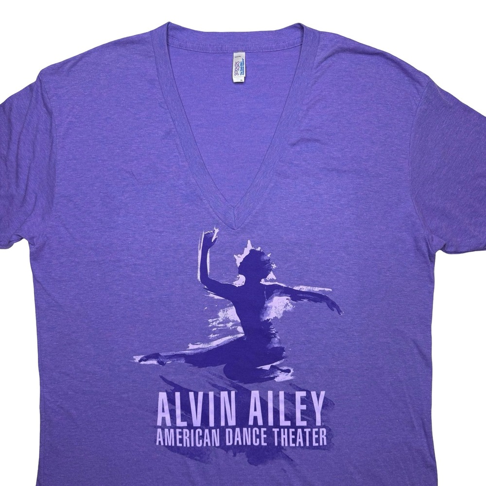 Alvin Ailey American dance theater v neck shirt